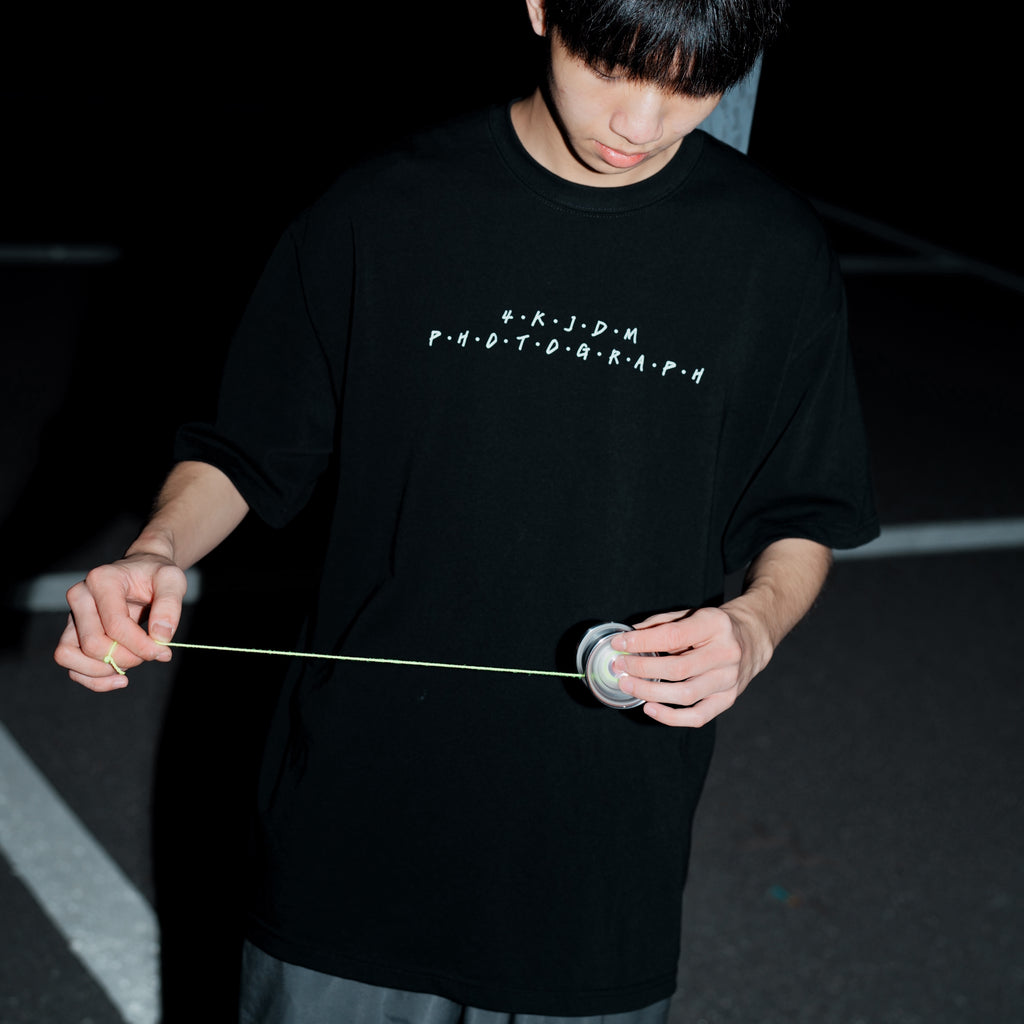 CYML × 4KJDM Heavyweight Embroidered Graphic T-Shirt (280 GSM)