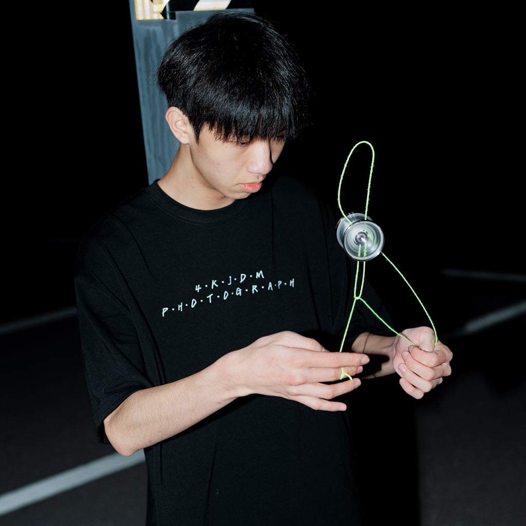 CYML × 4KJDM Heavyweight Embroidered Graphic T-Shirt (280 GSM)